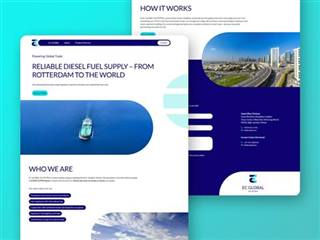 WordPress Webdesign Dresden - klare Struktur und Business-Fokus fuer ein internationales Unternehmen